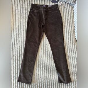 NYDJ SAMANTHA / Slim Women’s Brown Corduroy Jeans size 10 NWT